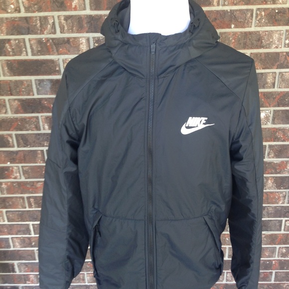 grey nike rain jacket